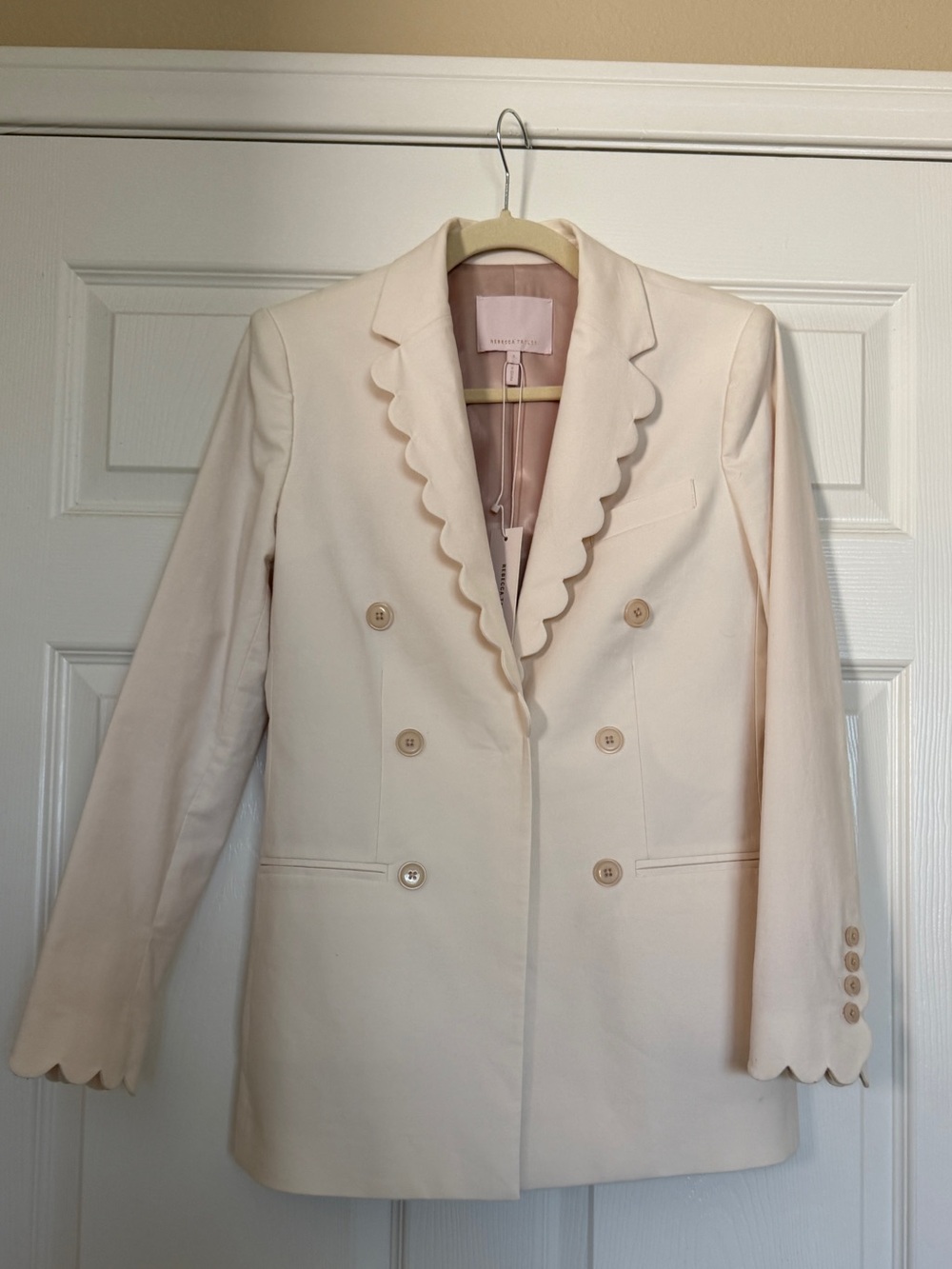BRAND NEW Rebecca Taylor Scallop Blazer